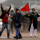 Photos: An anti-immigration march in South Africa sparks violence